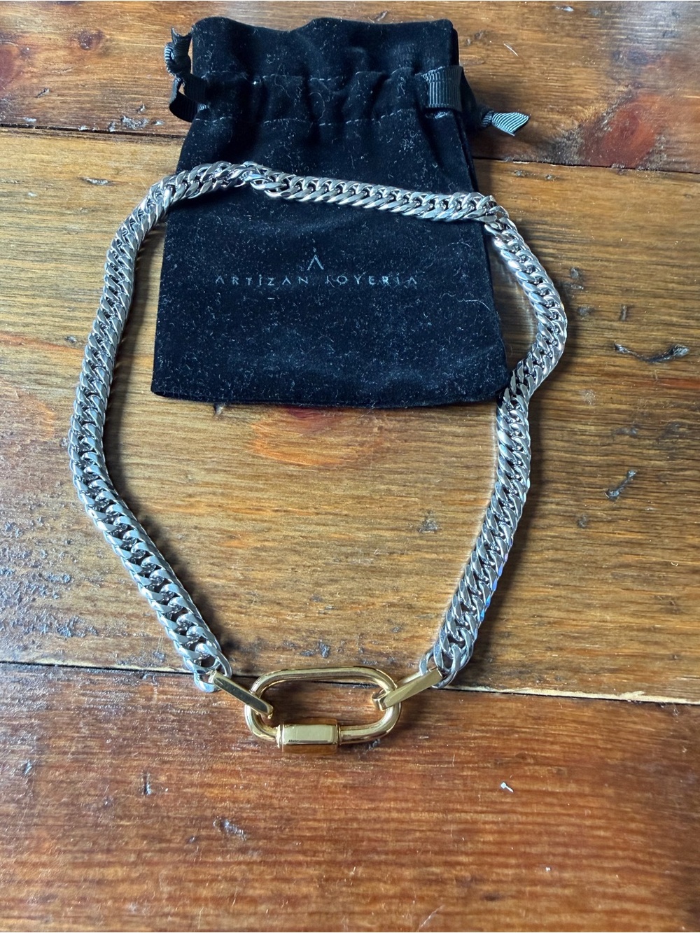 Artizan Joyeria Annie Mix Chain Necklace - 19 inches - Picture 6 of 7